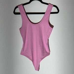 Nuuds Pink Body Suit Size Medium